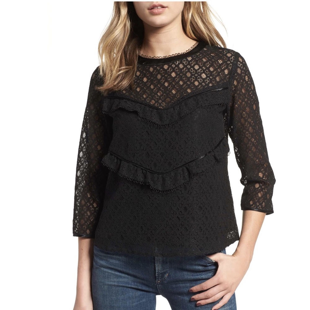 Esme Lace Top by HEARTLOOM